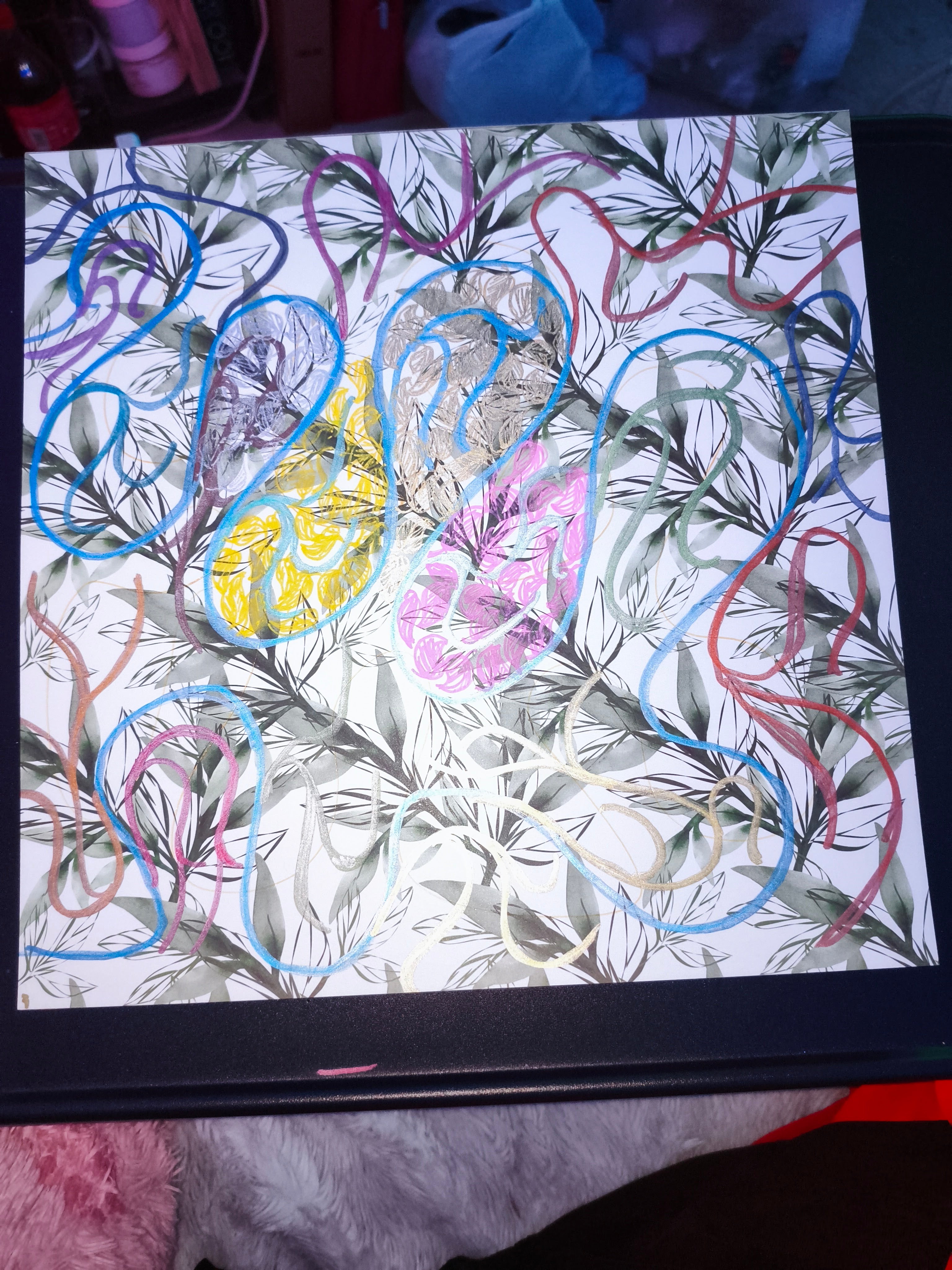 Blooming hearts of chaos