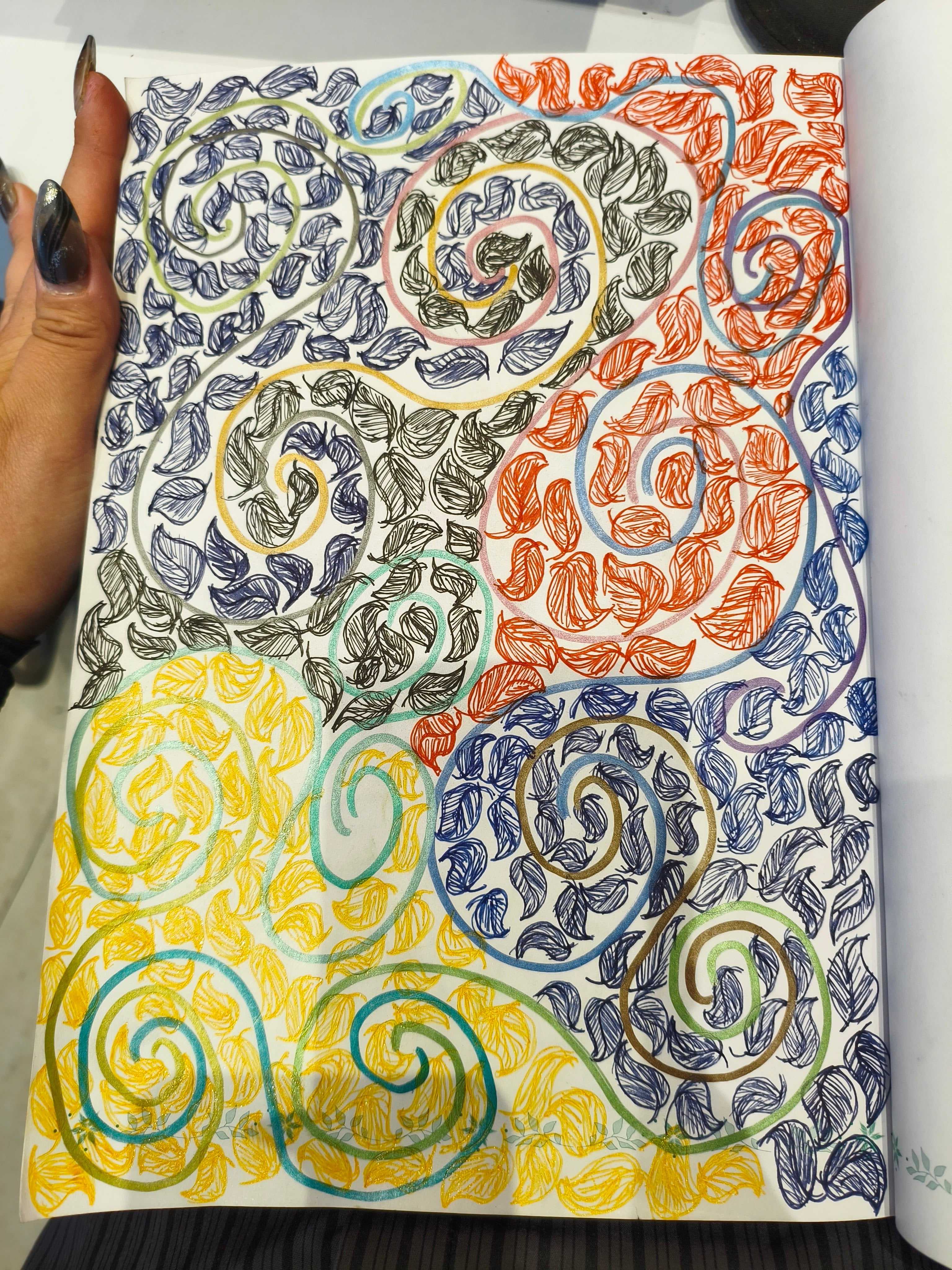 Spirals of Colored Dreams
