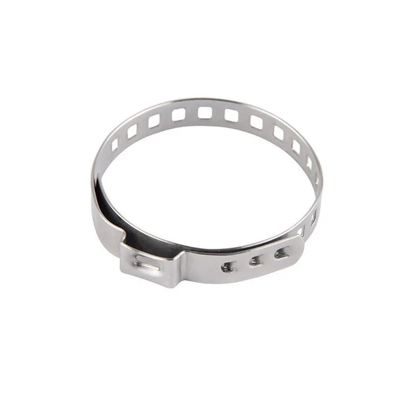 10/20Pcs Stainless Steel Adjustable AXLE CV Joint Boot Crimp Clamp Kit 31- 41mm 70- 125mm