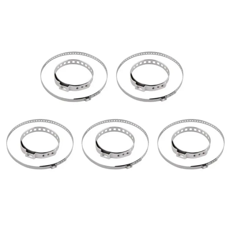 10/20Pcs Stainless Steel Adjustable AXLE CV Joint Boot Crimp Clamp Kit 31- 41mm 70- 125mm